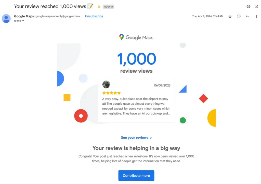 Dynamic Email Content: Google Maps